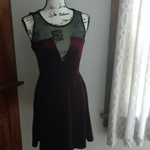 Classy velvet dress